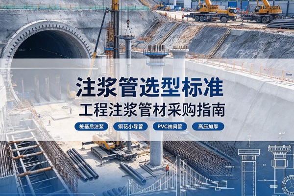 铁力注浆管选型标准