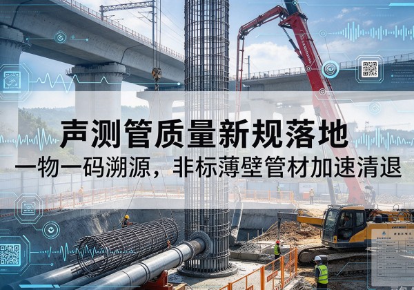 铁力声测管质量新规落地，一物一码溯源，非标薄壁管材加速清退