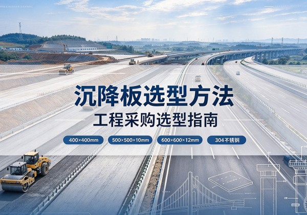 铁力沉降板选择方法